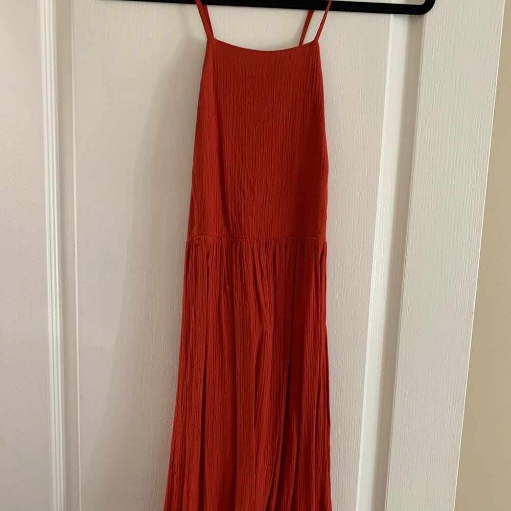 Orange/red dress